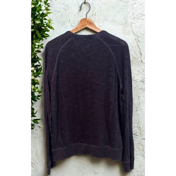 Faherty Legend Sweater Crew Sweatshirt Men’s Large Sunwashed Soft Twill Stretch - Picture 7 of 7